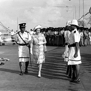 Queen Elizabeth II and Prince Philip, Duke of Edinburgh visit to Samoa 10th to 11th