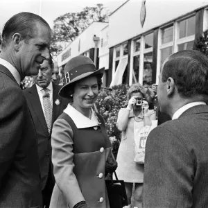 Queen Elizabeth II and Prince Philip, Duke of Edinburgh attend the Royal Show