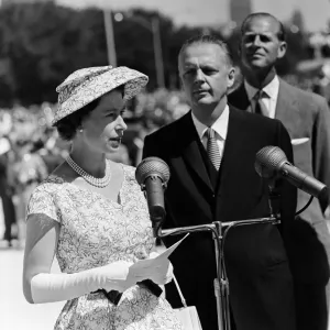 Queen Elizabeth II and Prince Philip, Duke of Edinburgh Royal tour of Canada Queen Elizabeth II and Prince Philip, Duke of Edinburgh Royal tour of Canada