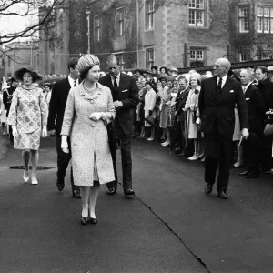 Queen Elizabeth II and Prince Philip, Duke of Edinburgh visit Rugby School, Rugby Queen Elizabeth II and Prince Philip, Duke of Edinburgh visit Rugby School, Rugby