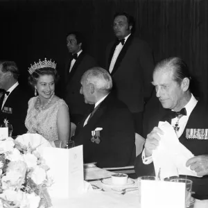 Queen Elizabeth II and Prince Philip, Duke of Edinburgh Print