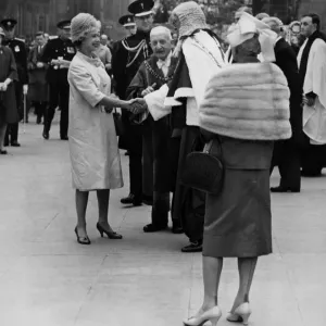 Queen Elizabeth II and Prince Philip, Duke of Edinburgh visit Manchester