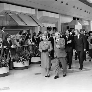 Queen Elizabeth II and Prince Philip, Duke of Edinburgh visit the new exhibition halls Queen Elizabeth II and Prince Philip, Duke of Edinburgh visit the new exhibition halls
