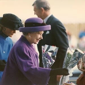 Queen Elizabeth II and Prince Philip visit Durham The Queen opens