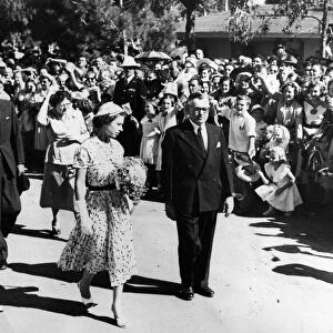 Queen Elizabeth II and Prince Philip visit the fabulous "Silver City"
