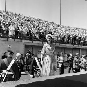 Queen Elizabeth II at Civic Stadium, Hamilton Ontario Print Queen Elizabeth II at Civic Stadium, Hamilton Ontario Print