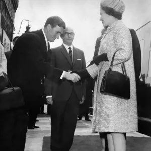 Queen Elizabeth II during the Royal visit to the North West Queen Elizabeth II during the Royal visit to the North West