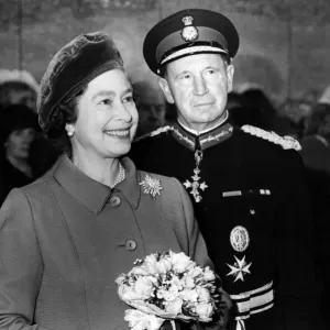 Queen Elizabeth II Print at Gateshead Metro Queen Elizabeth II Print at Gateshead Metro