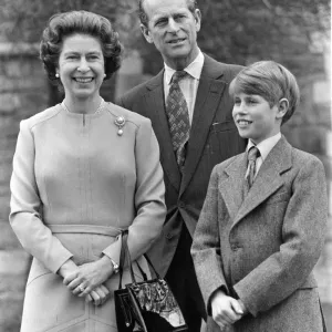 Queen Elizabeth II takes a stroll in the grounds of Windsor Castle with Prince Philip Queen Elizabeth II takes a stroll in the grounds of Windsor Castle with Prince Philip