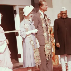 Queen Elizabeth II during her visit to Sierra Leone, November 1961 The visit was Queen Elizabeth II during her visit to Sierra Leone, November 1961 The visit was