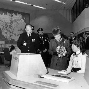 Queen Elizabeth II Visits Chester House Print Queen Elizabeth II Visits Chester House Print