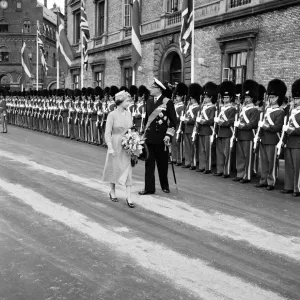 Queen Elizabeth IIs visit to Denmark. Queen Elizabeth II Queen Elizabeth IIs visit to Denmark. Queen Elizabeth II