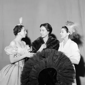 Queen Elizabeth, The Queen Mother, and Princess Margaret attend a gala charity matinee of Queen Elizabeth, The Queen Mother, and Princess Margaret attend a gala charity matinee of