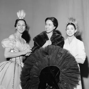 Queen Elizabeth, The Queen Mother, and Princess Margaret attend a gala charity matinee of Queen Elizabeth, The Queen Mother, and Princess Margaret attend a gala charity matinee of