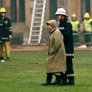 Windsor Castle Fire Print 20th November 1992