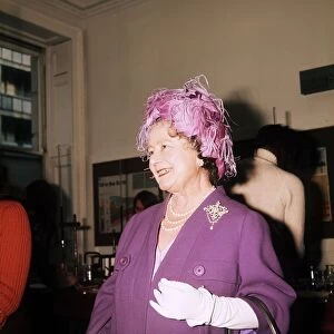 The Queen Mother visits Queens College, March 1972 Harley Street, London