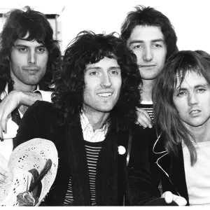 Queen Pop Group Print, February 1974