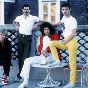 Print of Queen in New Orleans, September 1981 Print of Queen in New Orleans, September 1981