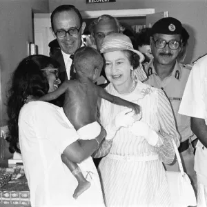 The Queen - State visit to Bangledesh - 14th to 17th November 1983 The Queen - State visit to Bangledesh - 14th to 17th November 1983