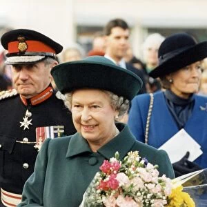 The Queen visits Manchester, 1st December 1994