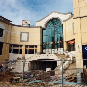 Queens Arcade Print, Cardiff Queens Arcade Print, Cardiff