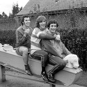 Queens Park Rangers Stars Gerry Francis Stan Bowles and Frank Maclintock