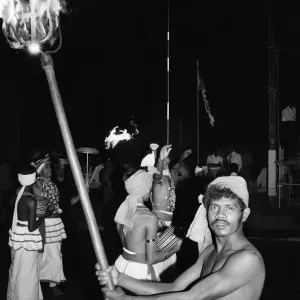La visite royale de la Reine à Sri Lanka 21-25 octobre 1981.