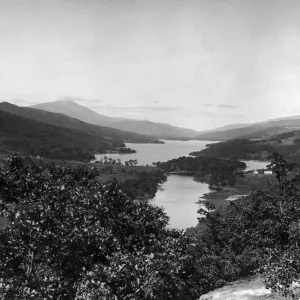 The Queens view looking west along Loch Tummel is a popular beauty spot The Queens view looking west along Loch Tummel is a popular beauty spot
