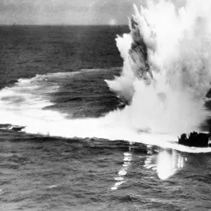 R. A. F Coastal Command Sunderland kills U Boat