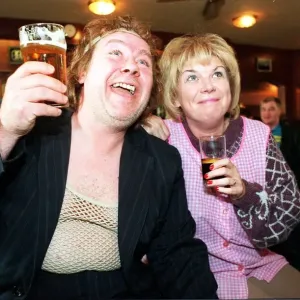 Rab C Nesbitt Print - Elaine and Gregor in The Two Ways