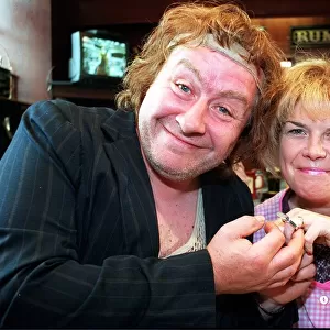 Rab C Nesbitt TV series August 1998 Elaine C Smith and Gregor Fisher as Rab