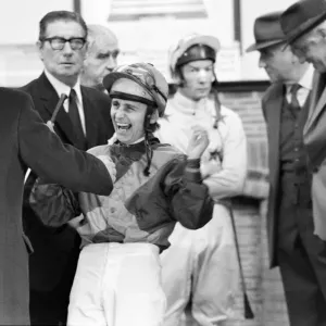 The race for the Jockeys Championship is still being contested strongly at Sandown Park The race for the Jockeys Championship is still being contested strongly at Sandown Park