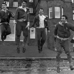 Racing Club of Argentina football players training ahead of the World Club Championship Racing Club of Argentina football players training ahead of the World Club Championship