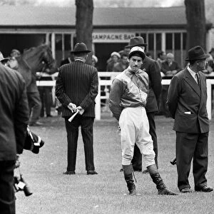 Racing at Windsor race course. Lester Piggott rides again after a two month suspension