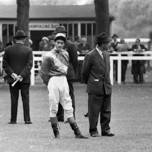 Racing at Windsor race course. Lester Piggott rides again after a two month suspension Racing at Windsor race course. Lester Piggott rides again after a two month suspension