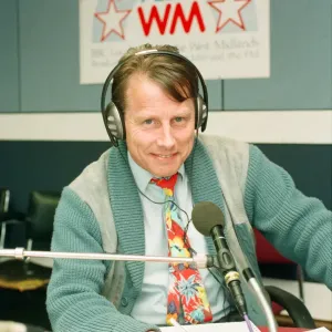 Radio WM presenter Tony Wadsworth. 31st May 1994 Radio WM presenter Tony Wadsworth. 31st May 1994