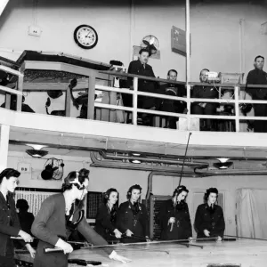 RAF Operations Room, Bentley Priory, June 1941 Print