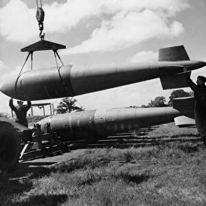 The RAF 12000 lb Tallboy bomb, the first completely streamlined
