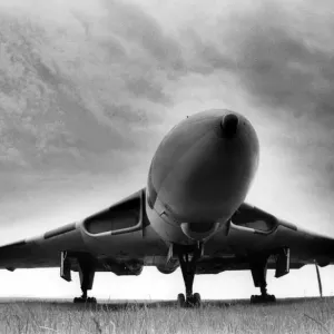 The RAF Avro Vulcan V-bomber at the North East Aircraft Museum. 20 / 06 / 1984 The RAF Avro Vulcan V-bomber at the North East Aircraft Museum. 20 / 06 / 1984