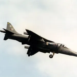 A RAF BAE Harrier II hovering at the Sunderland International Airshow A RAF BAE Harrier II hovering at the Sunderland International Airshow