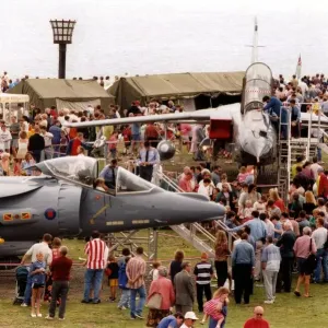 RAF Harrier II and Panavia Tornado Print, Sunderland Airshow 1997