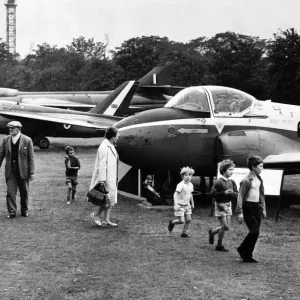 RAF Battle of Britain Exhibition Print, Newcastle 1970