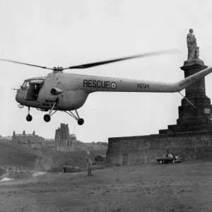 RAF Bristol Sycamore HR14 Print - Tynemouth Rescue 1956 RAF Bristol Sycamore HR14 Print - Tynemouth Rescue 1956