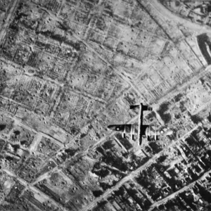 RAF daylight raid on Cologne 2nd March 1945 which was the last of the 262 air raids