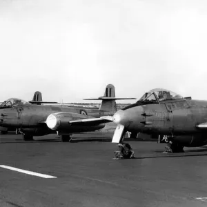 RAF Gloster Meteor Print, 13th September 1963 RAF Gloster Meteor Print, 13th September 1963