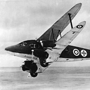 An RAF De Havilland Dragon Rapide Dominie configured as an air ambulance during WW2
