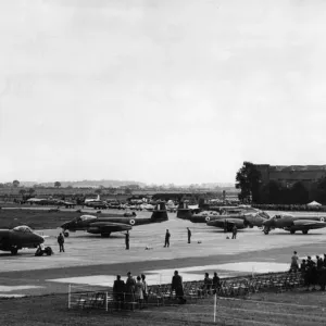 The RAF, Leconfield, At Home Print - 15th September 1956