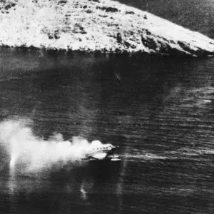 RAF long range fighter attacks German Ju. 52 / 3 Flying Boat. 10th June 1943 RAF long range fighter attacks German Ju. 52 / 3 Flying Boat. 10th June 1943