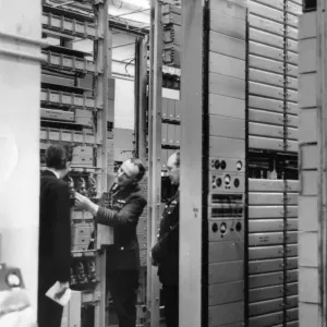 RAF Patrington and Holmpton Underground Telephone Exchange Print 1968