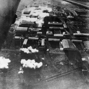 RAF raid Italian bases. Almost daily bombers of the RAF Middle East Command are raiding